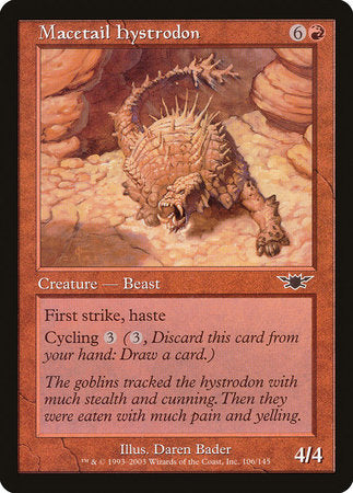 Macetail Hystrodon [Legions] | Exor Games Bridgewater