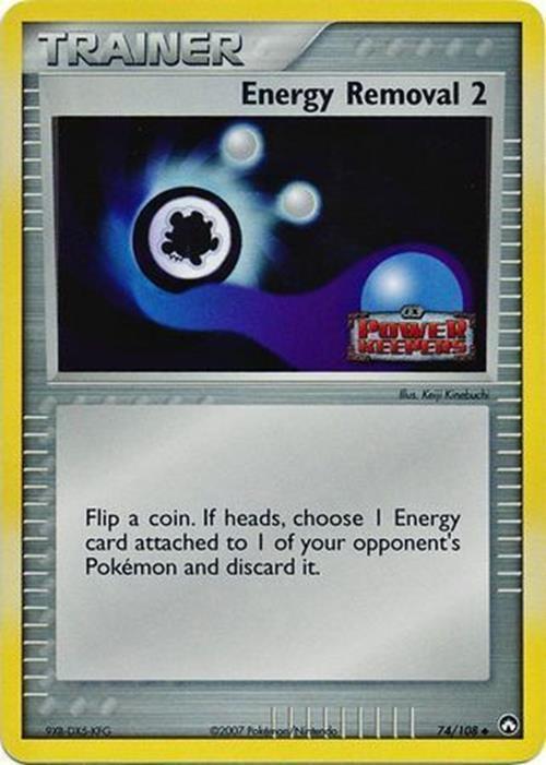 Energy Removal 2 (74/108) (Stamped) [EX: Power Keepers] | Exor Games Bridgewater