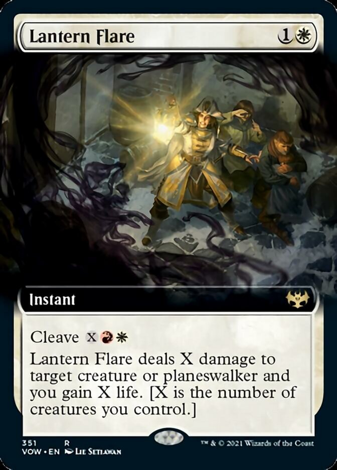 Lantern Flare (Extended) [Innistrad: Crimson Vow] | Exor Games Bridgewater