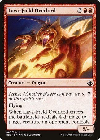 Lava-Field Overlord [Battlebond] | Exor Games Bridgewater