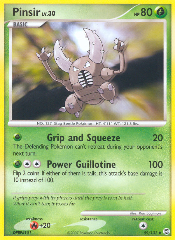 Pinsir (59/132) [Diamond & Pearl: Secret Wonders] | Exor Games Bridgewater