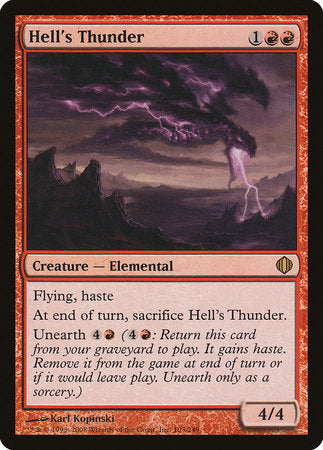 Hell's Thunder [Shards of Alara] | Exor Games Bridgewater