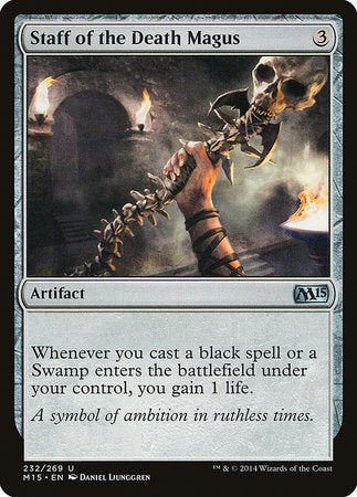 Staff of the Death Magus [Magic 2015] | Exor Games Bridgewater