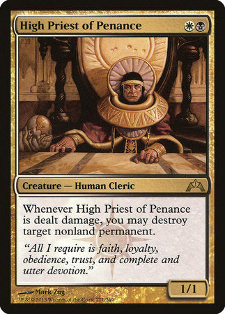 High Priest of Penance [Gatecrash] | Exor Games Bridgewater