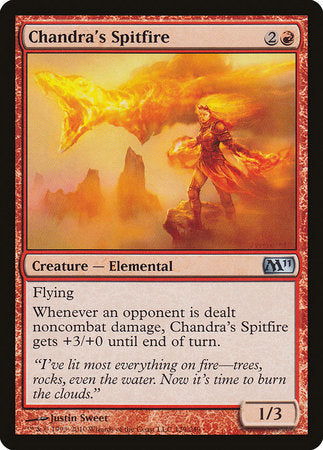 Chandra's Spitfire [Magic 2011] | Exor Games Bridgewater