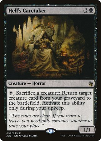 Hell's Caretaker [Masters 25] | Exor Games Bridgewater