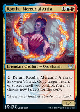 Rootha, Mercurial Artist [Strixhaven: School of Mages] | Exor Games Bridgewater