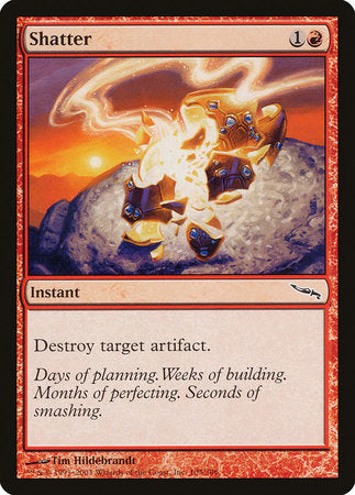 Shatter [Mirrodin] | Exor Games Bridgewater