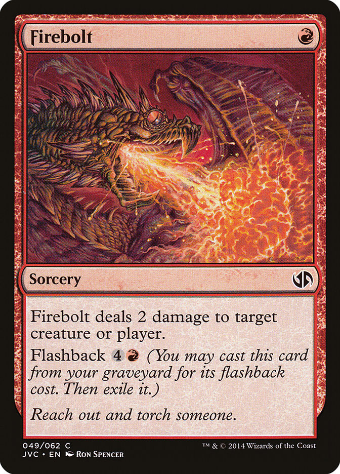 Firebolt [Duel Decks Anthology] | Exor Games Bridgewater