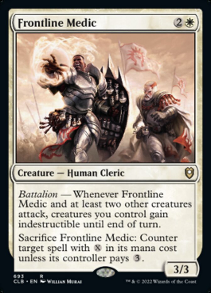 Frontline Medic [Commander Legends: Battle for Baldur's Gate] | Exor Games Bridgewater