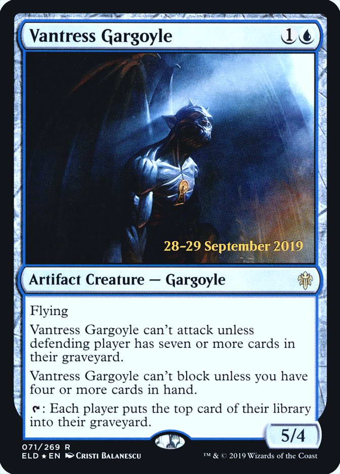 Vantress Gargoyle  [Throne of Eldraine Prerelease Promos] | Exor Games Bridgewater