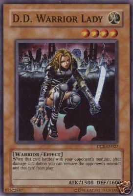 D.D. Warrior Lady [DCR-EN027] Super Rare | Exor Games Bridgewater