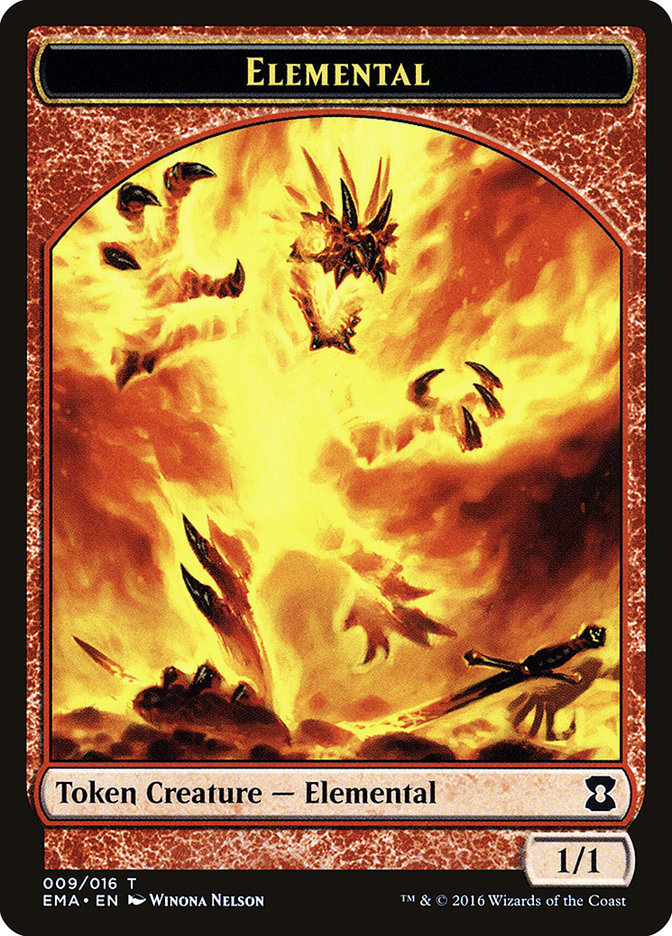 Elemental (009/016) [Eternal Masters Tokens] | Exor Games Bridgewater