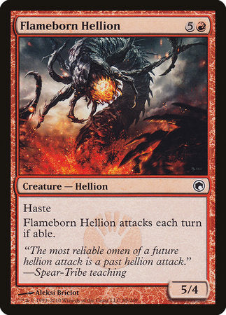 Flameborn Hellion [Scars of Mirrodin] | Exor Games Bridgewater