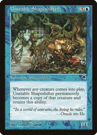 Unstable Shapeshifter [Tempest] | Exor Games Bridgewater