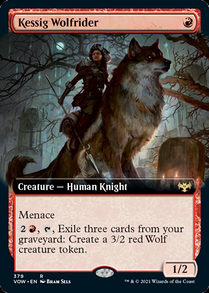 Kessig Wolfrider (Extended) [Innistrad: Crimson Vow] | Exor Games Bridgewater