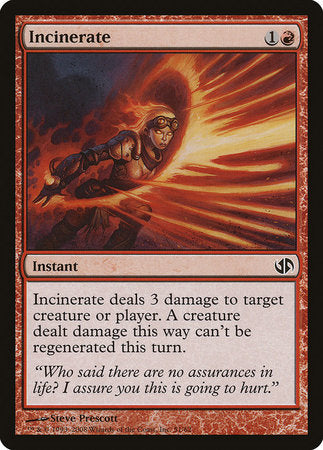 Incinerate [Duel Decks: Jace vs. Chandra] | Exor Games Bridgewater