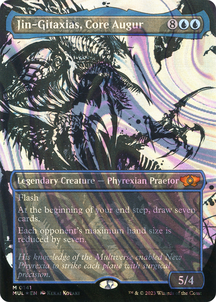 Jin-Gitaxias, Core Augur (Halo Foil) [Multiverse Legends] | Exor Games Bridgewater