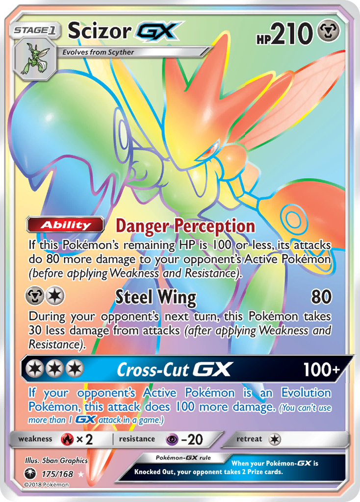 Scizor GX (175/168) [Sun & Moon: Celestial Storm] | Exor Games Bridgewater