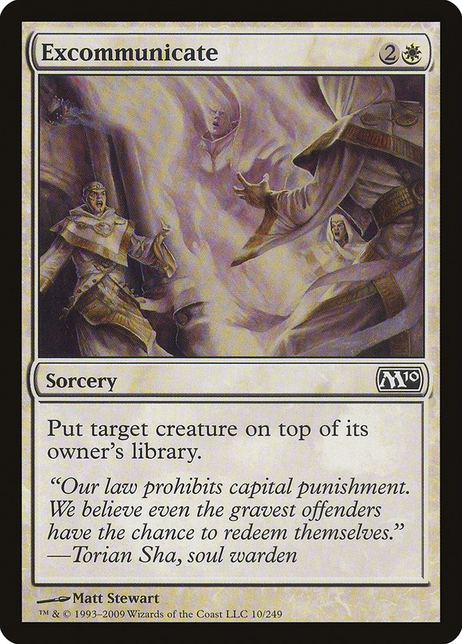 Excommunicate [Magic 2010] | Exor Games Bridgewater