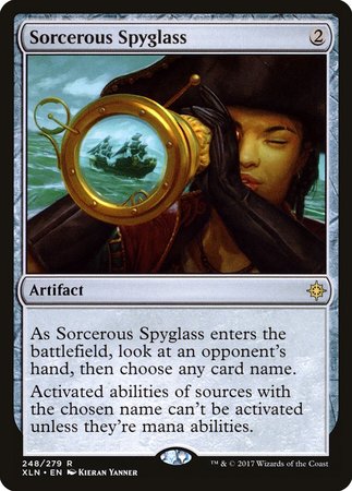 Sorcerous Spyglass [Ixalan] | Exor Games Bridgewater