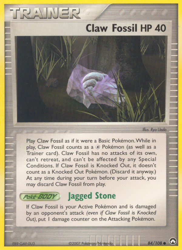 Claw Fossil (84/108) [EX: Power Keepers] | Exor Games Bridgewater