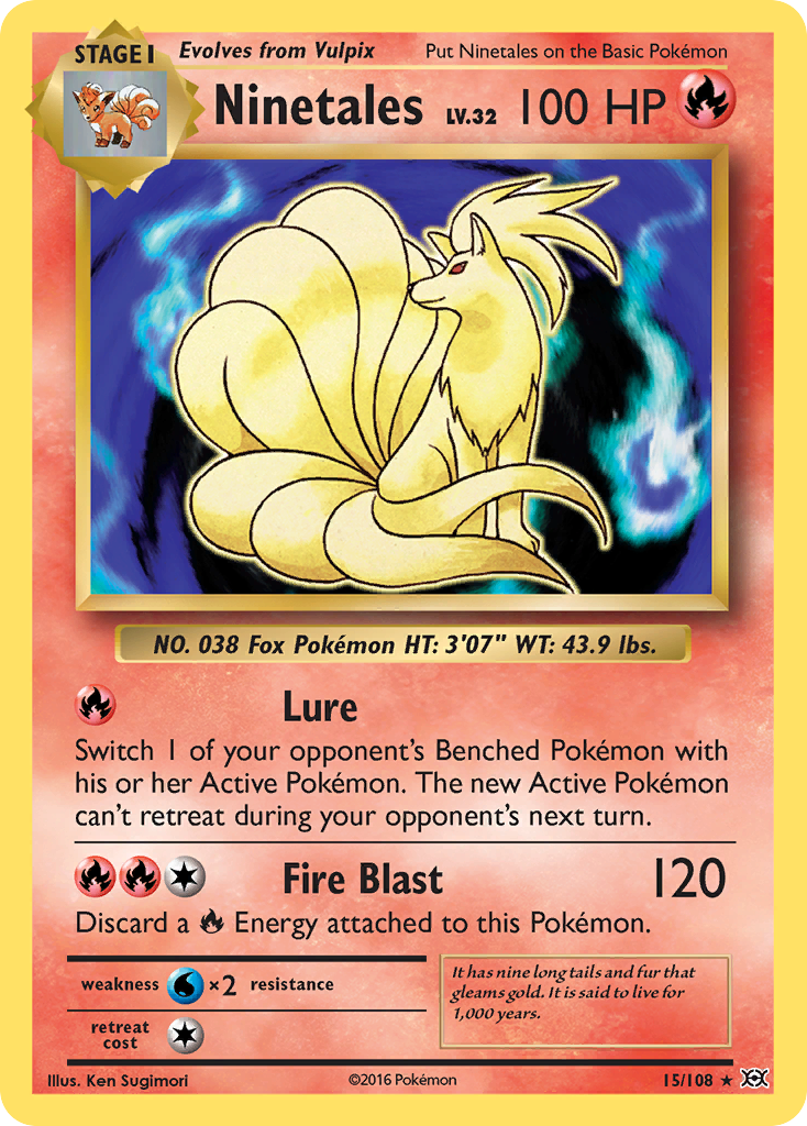 Ninetales (15/108) [XY: Evolutions] | Exor Games Bridgewater