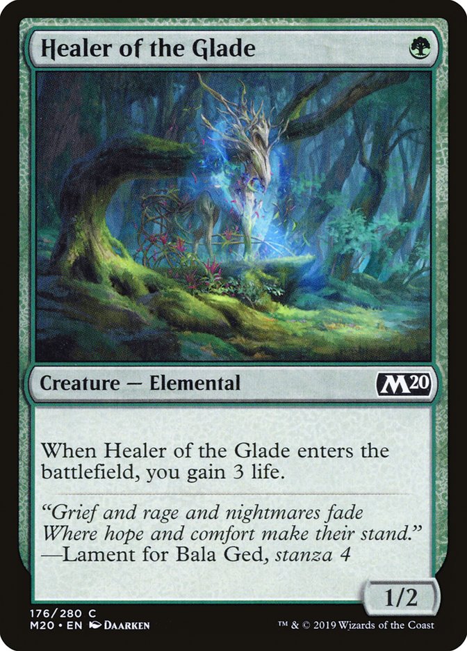 Healer of the Glade [Core Set 2020] | Exor Games Bridgewater