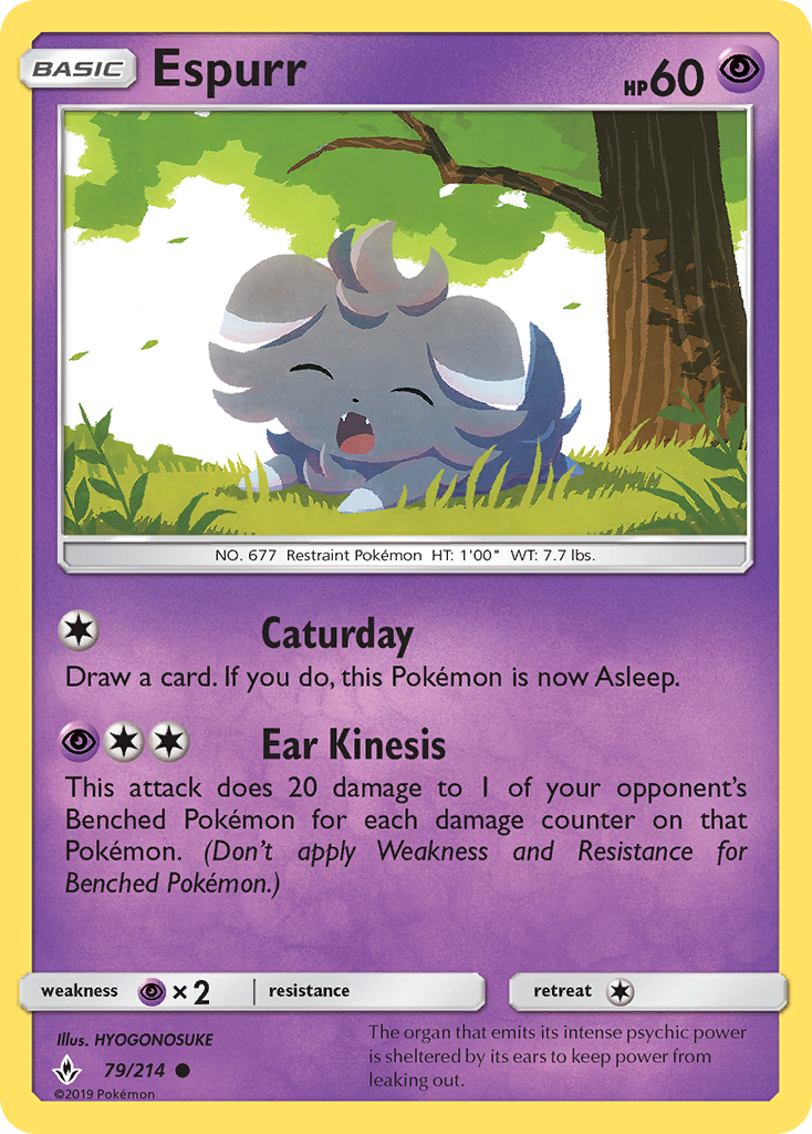 Espurr (79/214) [Sun & Moon: Unbroken Bonds] | Exor Games Bridgewater