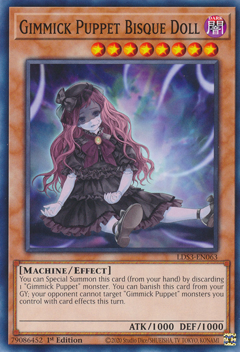 Gimmick Puppet Bisque Doll [LDS3-EN063] Common | Exor Games Bridgewater
