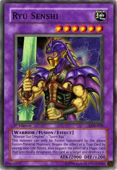 Ryu Senshi [LOD-019] Super Rare | Exor Games Bridgewater