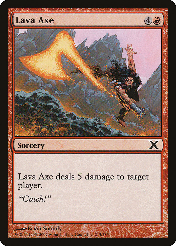 Lava Axe [Tenth Edition] | Exor Games Bridgewater