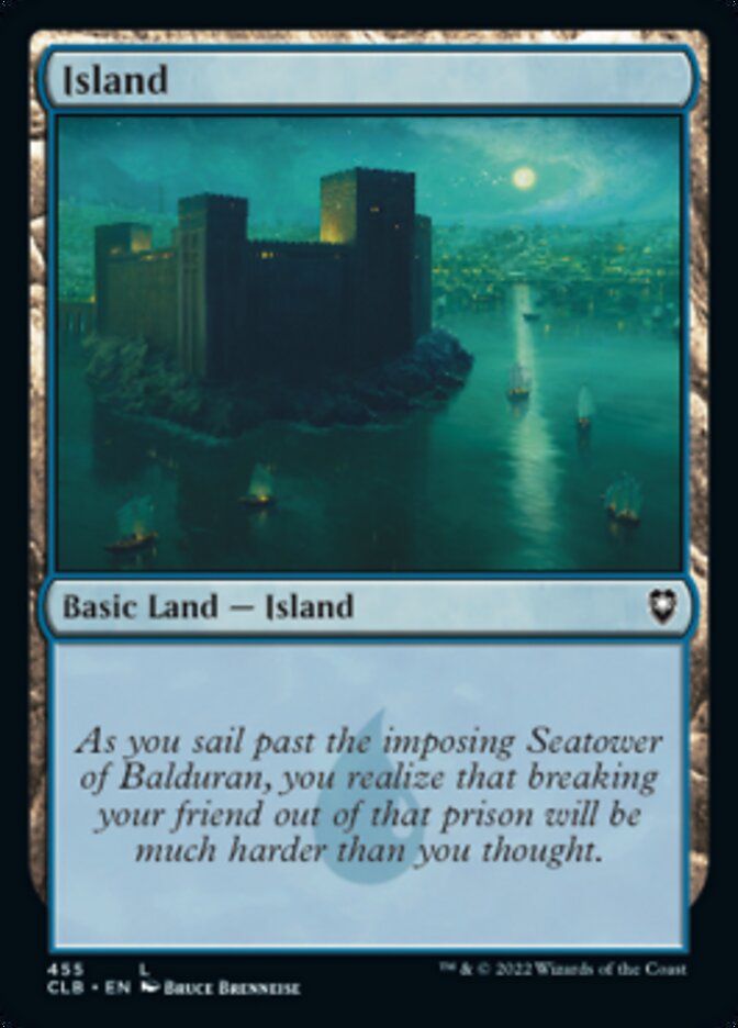 Island (455) [Commander Legends: Battle for Baldur's Gate] | Exor Games Bridgewater