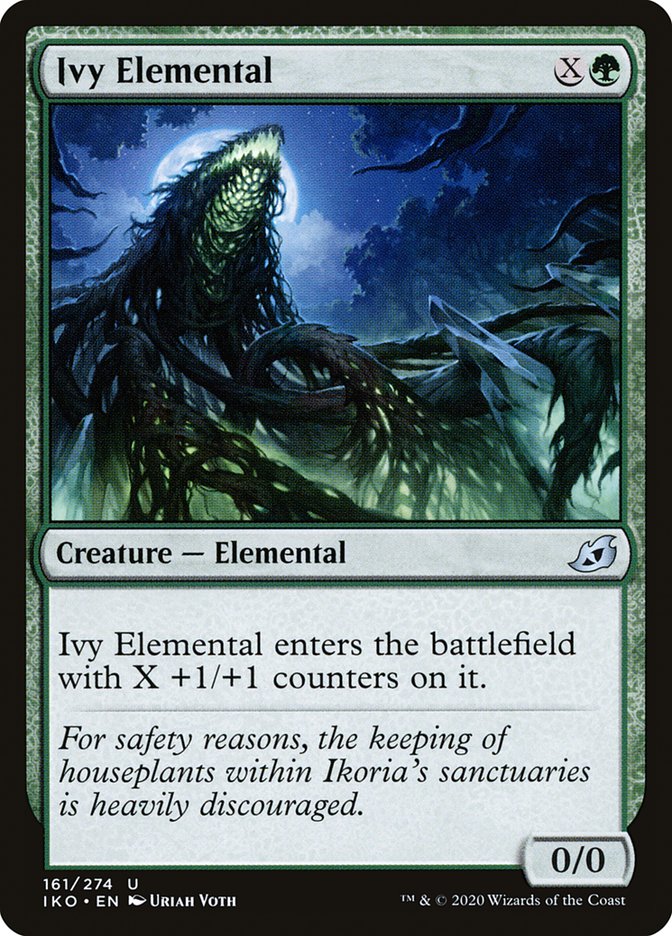 Ivy Elemental [Ikoria: Lair of Behemoths] | Exor Games Bridgewater