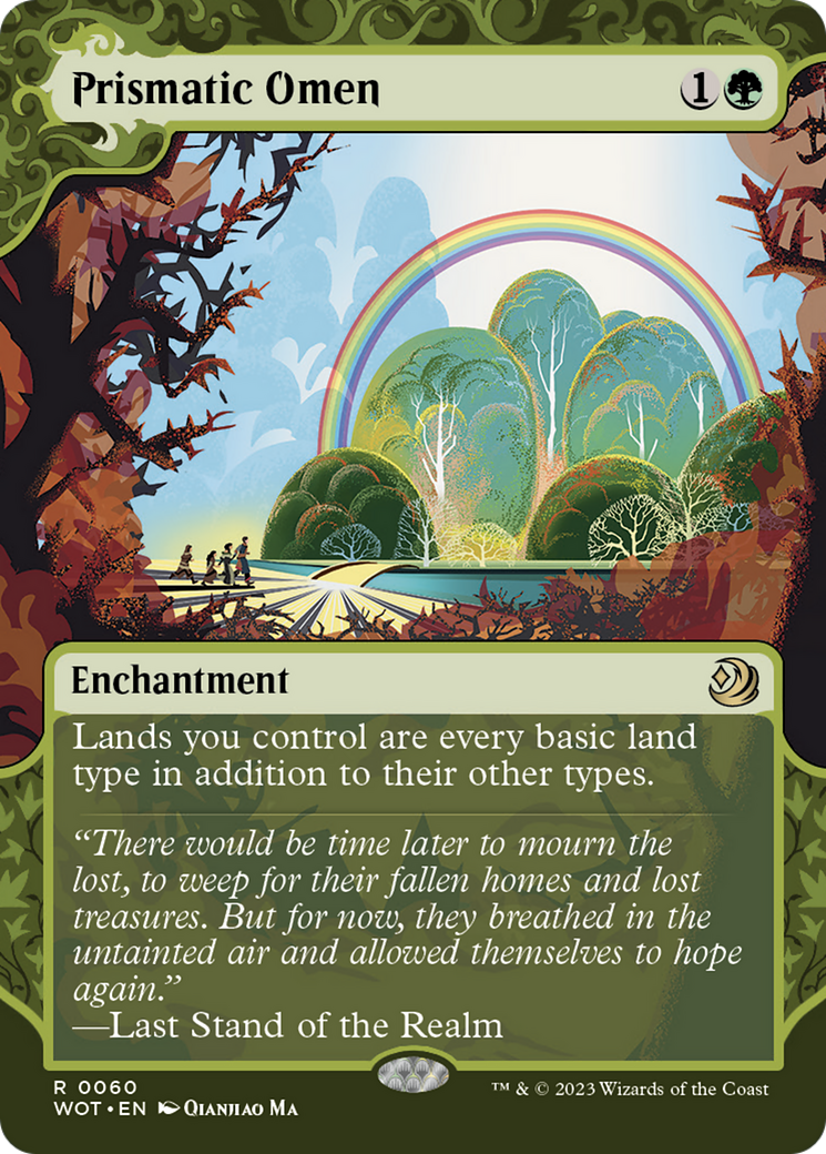 Prismatic Omen [Wilds of Eldraine: Enchanting Tales] | Exor Games Bridgewater