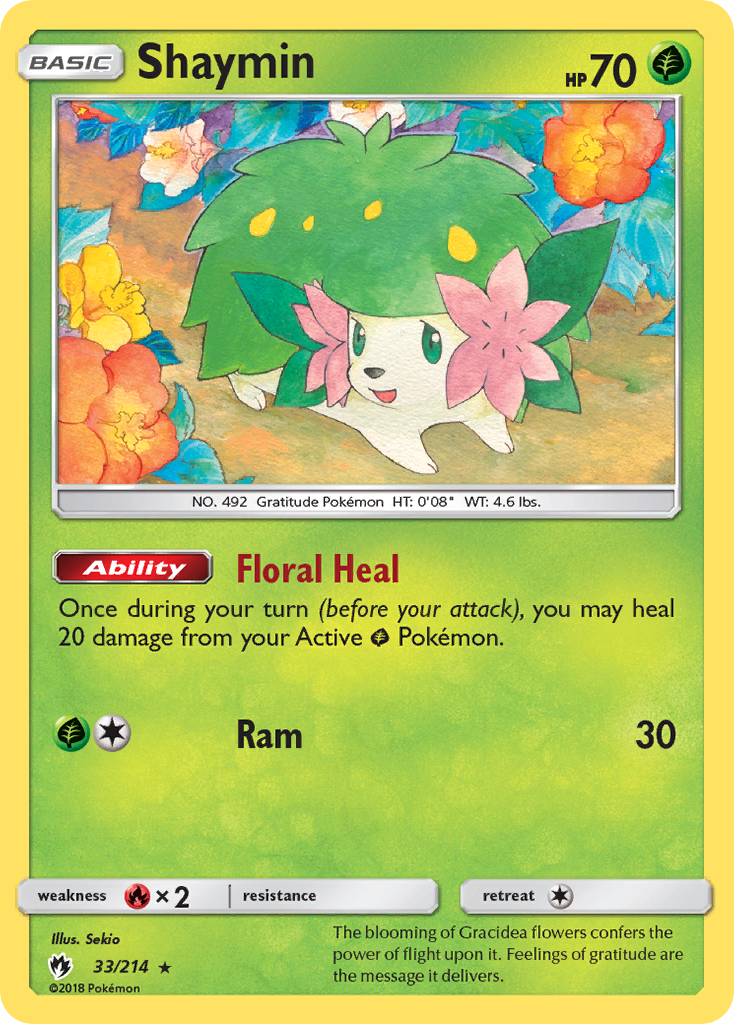 Shaymin (33/214) [Sun & Moon: Lost Thunder] | Exor Games Bridgewater