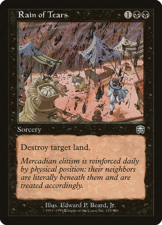 Rain of Tears [Mercadian Masques] | Exor Games Bridgewater