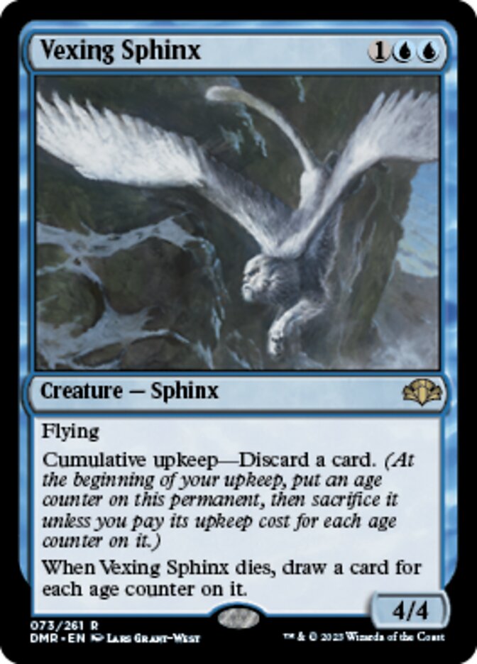 Vexing Sphinx [Dominaria Remastered] | Exor Games Bridgewater