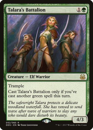 Talara's Battalion [Duel Decks: Mind vs. Might] | Exor Games Bridgewater