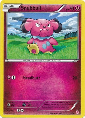 Snubbull (11/30) [XY: Trainer Kit - Sylveon] | Exor Games Bridgewater