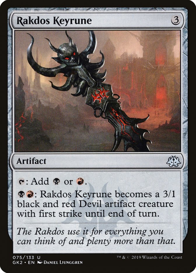 Rakdos Keyrune [Ravnica Allegiance Guild Kit] | Exor Games Bridgewater