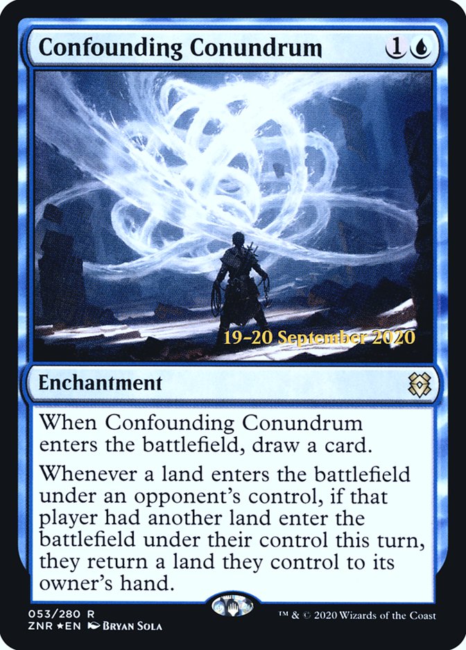 Confounding Conundrum  [Zendikar Rising Prerelease Promos] | Exor Games Bridgewater