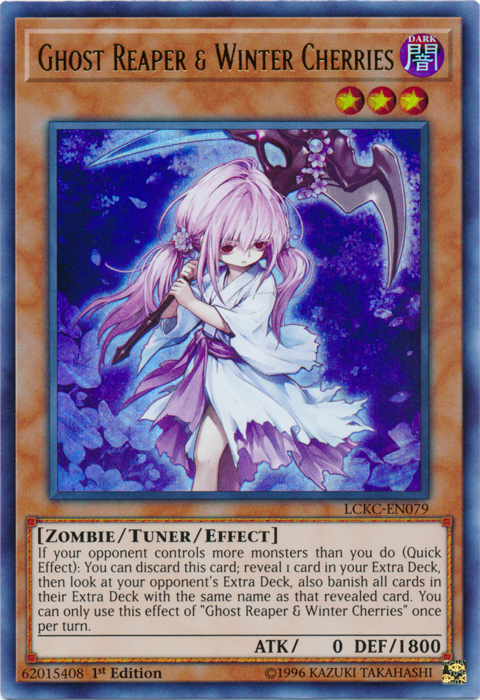 Ghost Reaper & Winter Cherries [LCKC-EN079] Ultra Rare | Exor Games Bridgewater