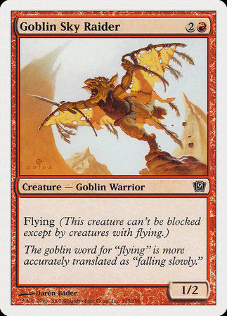 Goblin Sky Raider [Ninth Edition] | Exor Games Bridgewater