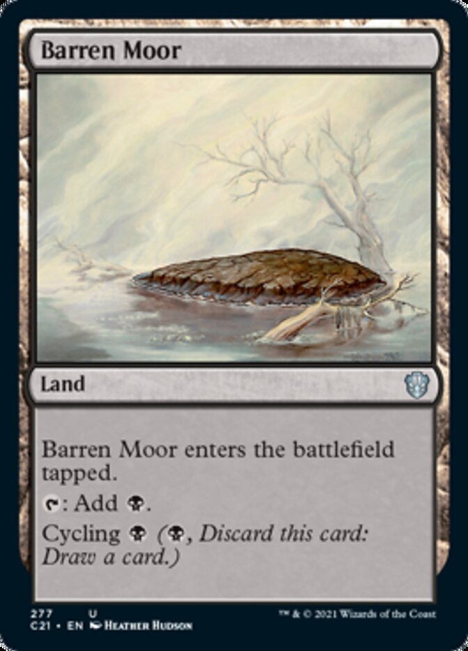 Barren Moor [Commander 2021] | Exor Games Bridgewater