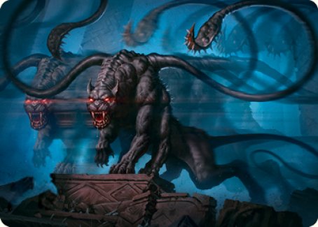 Displacer Beast Art Card [Dungeons & Dragons: Adventures in the Forgotten Realms Art Series] | Exor Games Bridgewater
