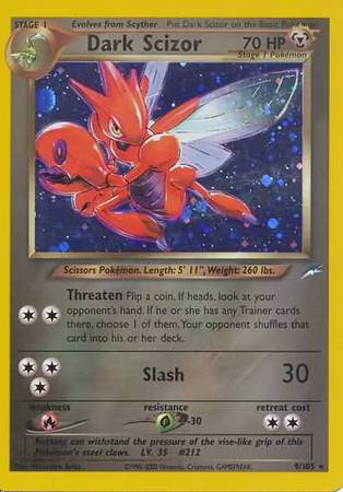 Dark Scizor (9/105) [Neo Destiny Unlimited] | Exor Games Bridgewater