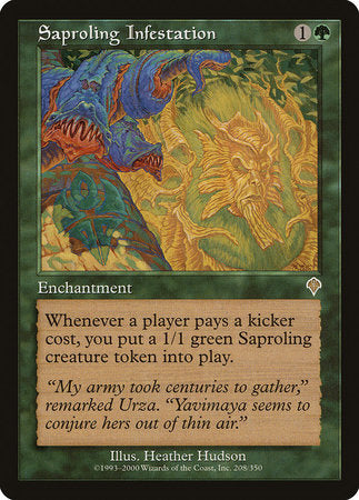 Saproling Infestation [Invasion] | Exor Games Bridgewater