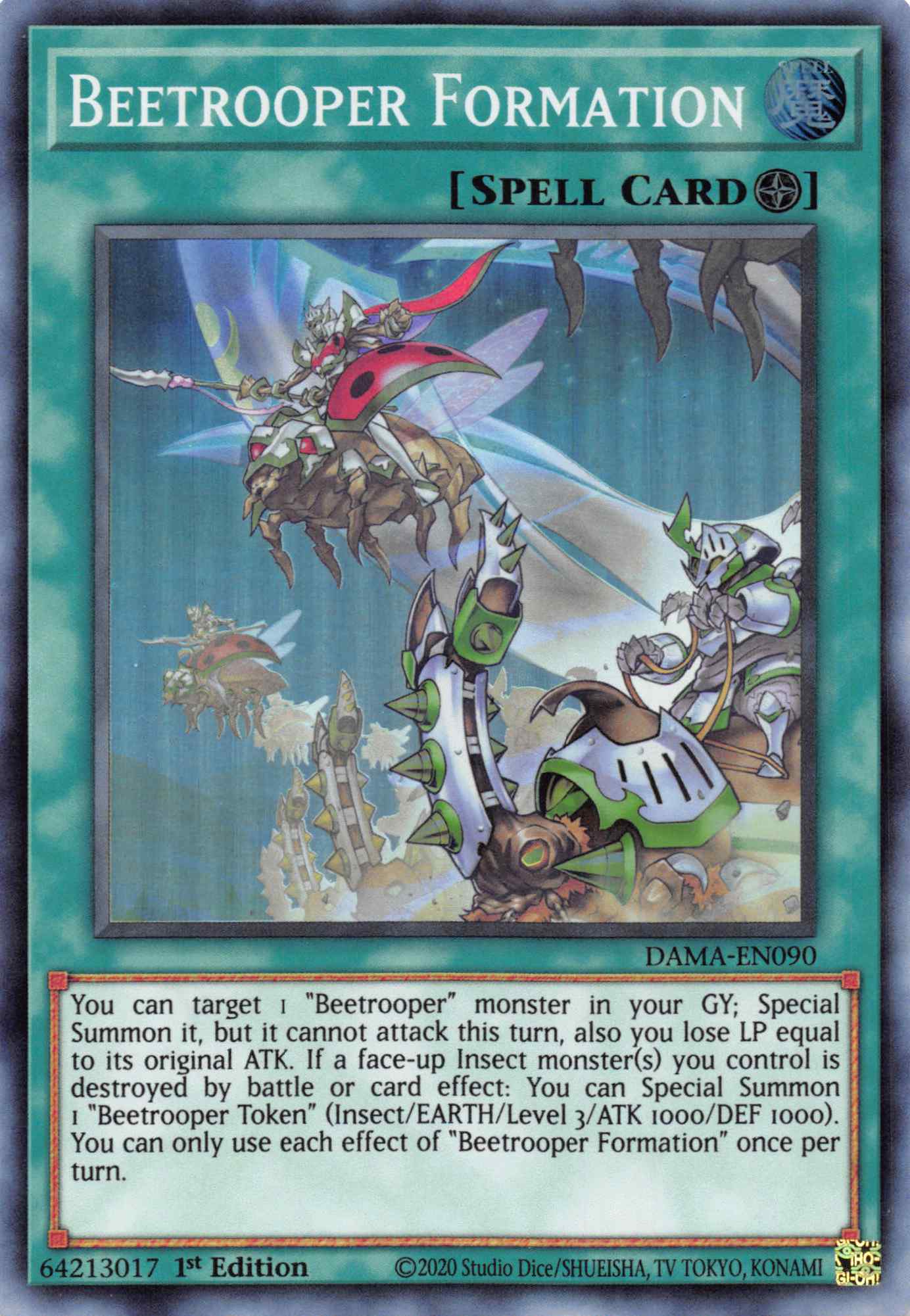 Beetrooper Formation [DAMA-EN090] Super Rare | Exor Games Bridgewater