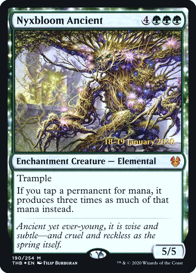 Nyxbloom Ancient [Theros Beyond Death Prerelease Promos] | Exor Games Bridgewater
